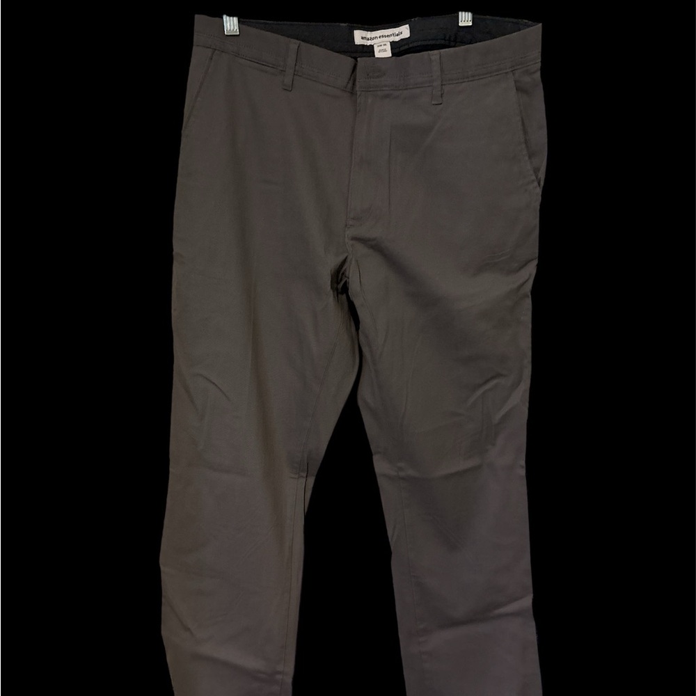 Amazon Essentials Men's Dark Grey Chinos